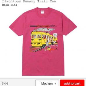 Supreme Train Tee