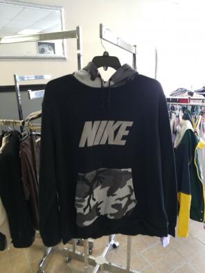 Black Camouflage Nike Hoodie