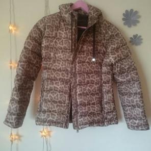 calvin klein Leopard coat