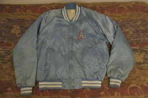 Vntg chalkline houston oilers jacket XL