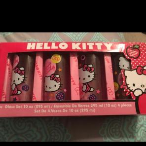 Hello Kitty Drinking Glasses
