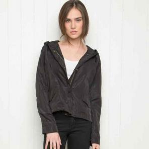 {ON HOLD} Black Windbreaker {so soft!!}