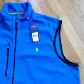 POLO RALPH LAUREN BLUE VEST