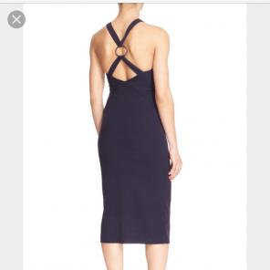 Navy Free People Dress