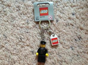 LEGO City Pilot Keychain - NEW