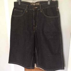 Footaction Blk Denim Short, 30