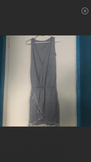 Gray Romper