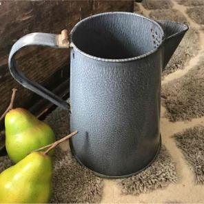 Vintage Granite Enamel Tea Pot
