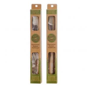 BRUSH WITH BAMBOO - 2 Pack Toothbrush
