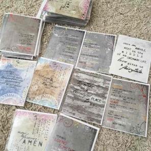 Greeting card lot