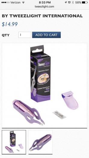 PURPLE TWEEZLIGHT SET