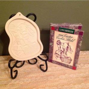 Longaberger Easter Cookie Mold 1996