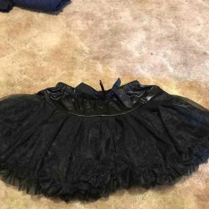 Closet clear out- black tutu