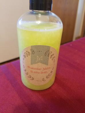 Cucumber Melon Milk Bubble bath