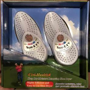 moisture and odor removing shoe dryer