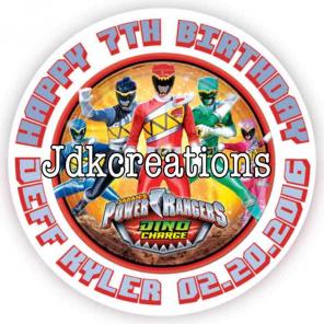 Power Ranger Tags
