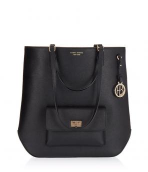 Henri Bendel Black Large Carryall Tote