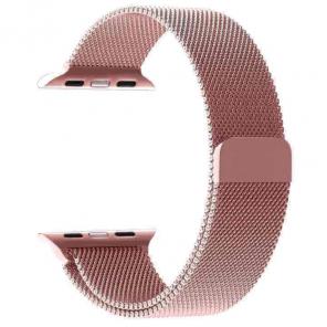 Rose Gold Apple Watch mesh band 42mm