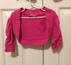 Girls Pink Cardigan