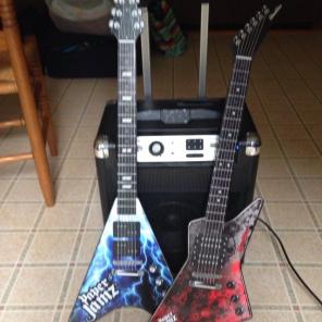 2 Paper Jams Air Guitars
