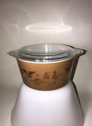 Pyrex Early Americana W Lid 472 4 Kacey