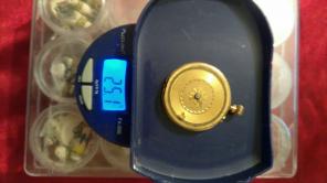 ANTIQUE 9k GOLD POCKET WATCH