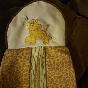 Lion King Diaper stacker