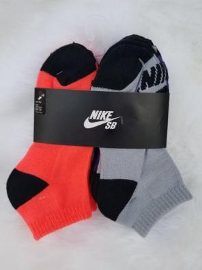 Boys Nike SB Socks 6 Pair Low Cut