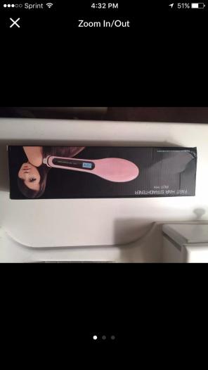 Hair Straightening Brush