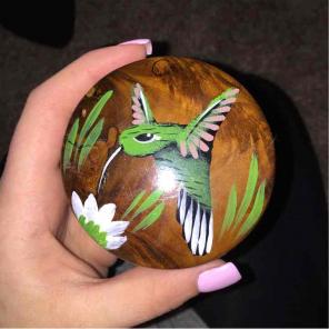 Handmade wooden bowl