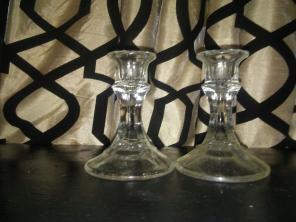 Candle holder glass