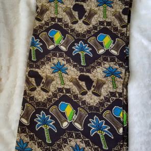 2 Yards Ankara Fabric