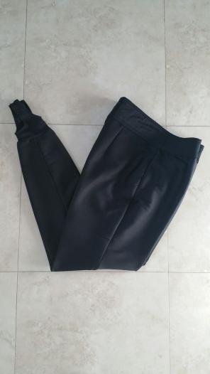 Retro Black Ski Pants Ladies 16 Long