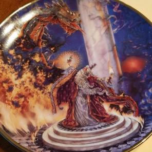 Franklin Mint Limited Dragon Plate