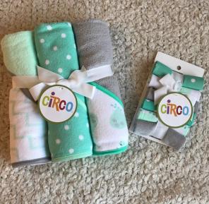 Baby Towels And Wash Cloth Bundle