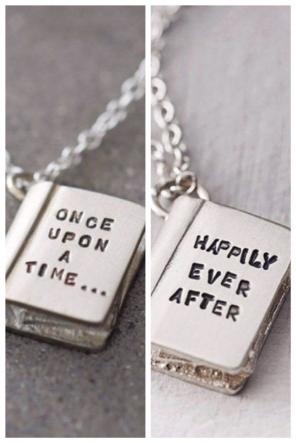 'ONCE UPON A TIME' necklace