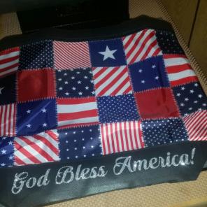 **BRAND NEW** patriotic shopping bag