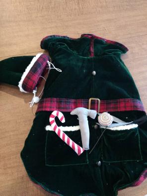 Doggie Elf Christmas Costume