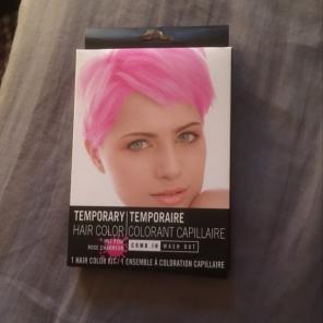 Temporary Hot Pink Hair Colour