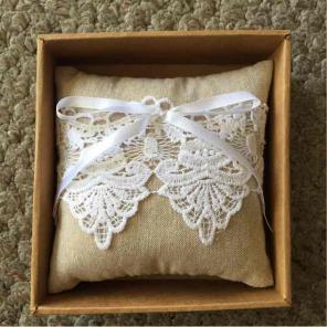 Ring bearer pillow