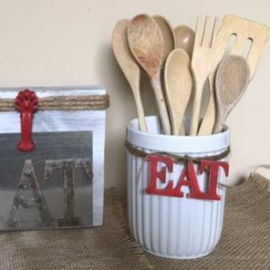 Farmhouse Kitchen EAT Decor Set