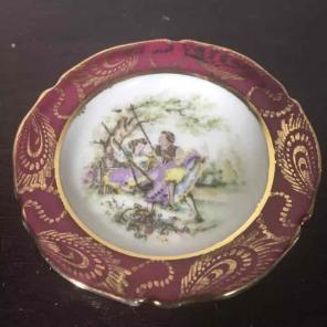 Vintage F.M Limoge Mini Plate
