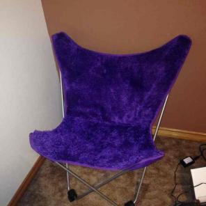 Purple chair