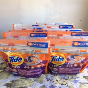 10 Tide Pods Spring Meadow 16 Count bags