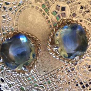 Sarah Coventry Aurora Borealis Earrings