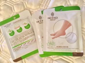 Fresh Milk Exfoliating Foot Mask 3 Pairs