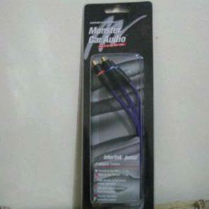 New MONSTER CABLE Car Audio Y Adapter