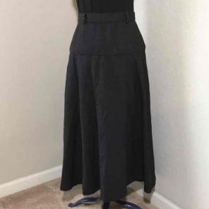Vintage Christian Dior Gray Wool Skirt