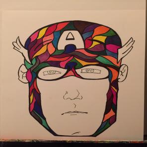 Captain America Original Anarosaromanart