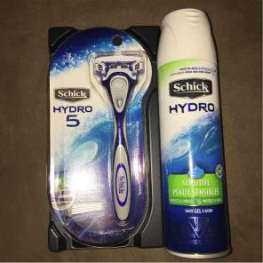 NEW Schick hydro 5 set